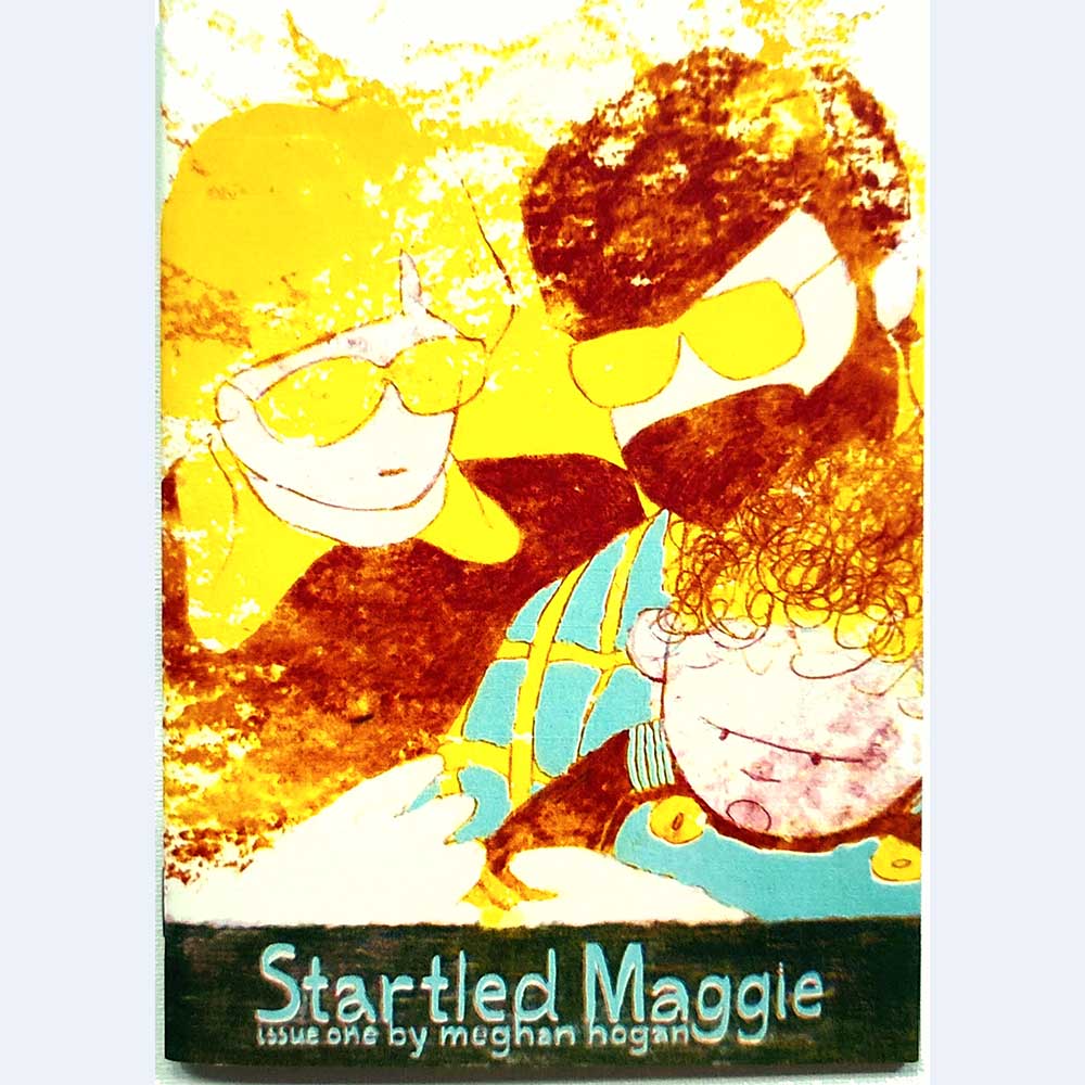 mom, dad, baby, text reads: Startled Maggie issue one by meghan hogan