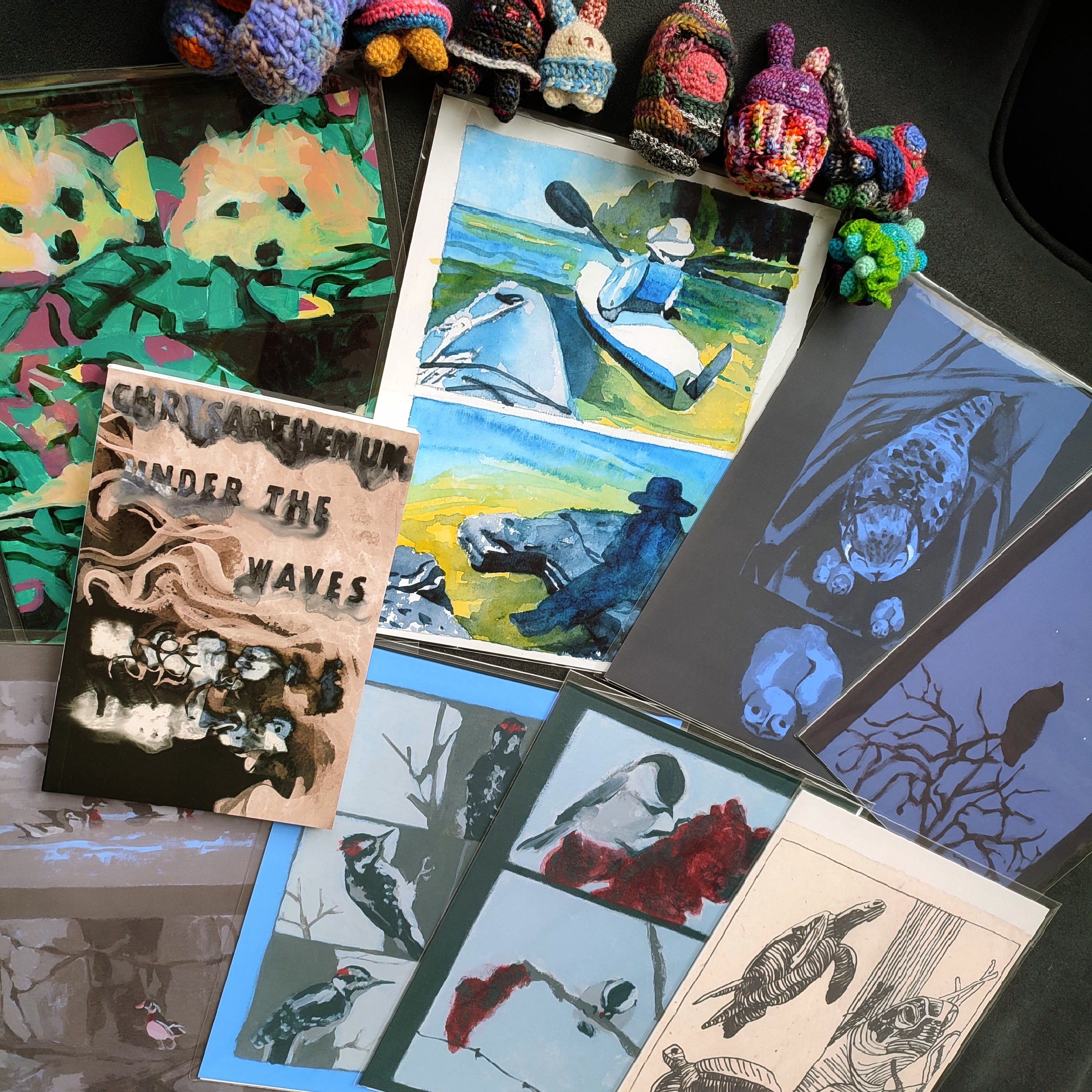 prints and toys that will be at oddball market