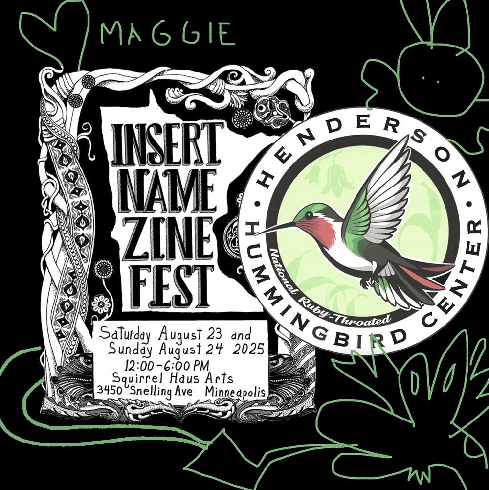 South Side Zine Fest books from Millions of Minis Zine Tour, So Many Ways, Strange Star, Pit Bull Eyes, Bunworld 2
